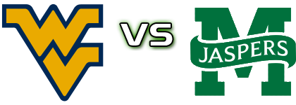 West Virginia Mountaineers - Manhattan Jaspers детайли и статистика