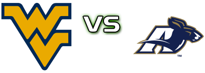 West Virginia Mountaineers - Akron Zips Spiel Prognosen und Statistiken