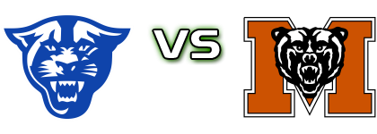 Georgia State Panthers - Mercer Bears Spiel Prognosen und Statistiken