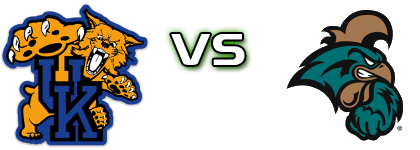 Kentucky Wildcats - Coastal Carolina Chanticleers Estatísticas e detalhes do jogo