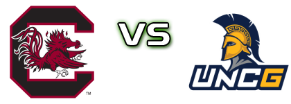 South Carolina Gamecocks - UNC Greensboro Spartans Detalles y estadisticas