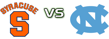 Syracuse Orange - North Carolina Tar Heels head to head game preview and prediction Syracuse Orange - North Carolina Tar Heels head to head game preview and prediction