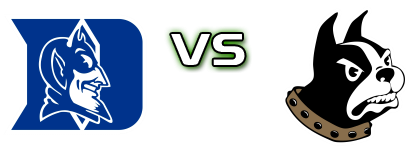 Duke Blue Devils - Wofford Terriers Spiel Prognosen und Statistiken