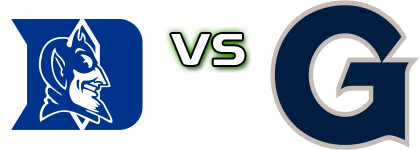 Duke Blue Devils - Georgetown Hoyas Spiel Prognosen und Statistiken