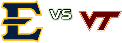 Etsu Buccaneers - Virginia Tech Hokies Detalles y estadisticas