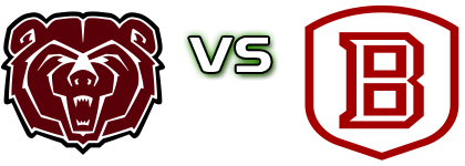 Missouri State Bears - Bradley Braves Estatísticas e detalhes do jogo