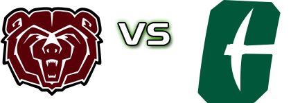Missouri State Bears - Charlotte 49ers Spiel Prognosen und Statistiken