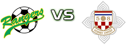 MT Druitt Town Rangers - Sydney United Estatísticas e detalhes do jogo