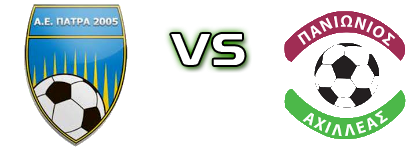 Patra 2005 - Panionios Axilleas Spiel Prognosen und Statistiken