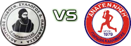 Papaflessas - Paralia Estatísticas e detalhes do jogo