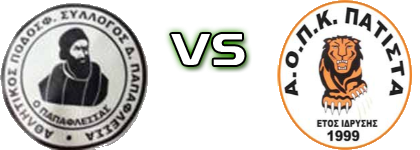 Papaflessas - Patista Spiel Prognosen und Statistiken