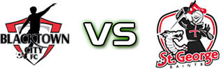 Blacktown City FC U20 - St George head to head game preview and prediction
