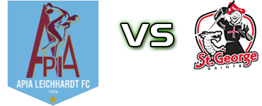 APIA Leichhardt - St George Spiel Prognosen und Statistiken