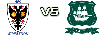 Wimbledon - Plymouth Argyle head to head game preview and prediction