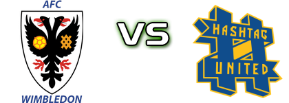 Wimbledon - Hashtag United WFC head to head game preview and prediction
