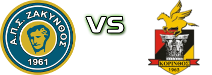 Zakynthos - Korinthos Detalji meca I statistika.