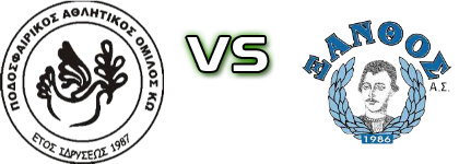 PAOK KOS - Xanthos детайли и статистика