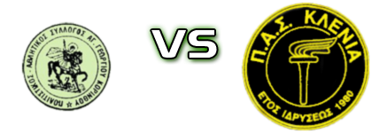 Agios - Klenia  Spiel Prognosen und Statistiken