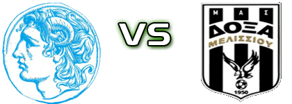 Megas Alexandros - Doxa Melissiou Detalji meca I statistika.