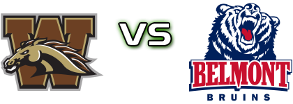 Western Michigan Broncos - Belmont Bruins Statistiche e dettagli partita