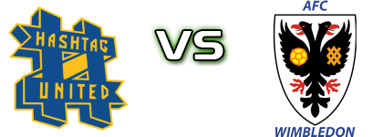 Hashtag United WFC - Wimbledon head to head game preview and prediction