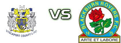 Stockport County Lfc - Blackburn Statistiche e dettagli partita
