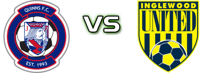 Quinns FC - Inglewood Utd. Statistiche e dettagli partita