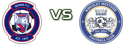 Quinns FC - Kingsley Westside Detalji meca I statistika.