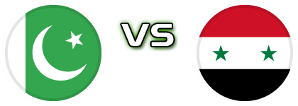 Pakistan - Syria Spiel Prognosen und Statistiken