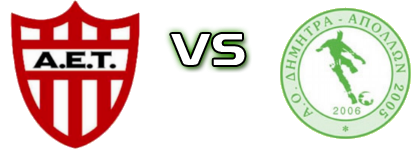 A.E.T.  - Dimitra Apollon Spiel Prognosen und Statistiken