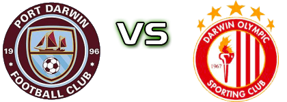 Port Darwin FC - Darwin Olympic SC Detalles y estadisticas Port Darwin FC - Darwin Olympic SC Detalles y estadisticas