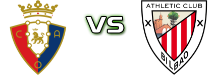 Osasuna - Athletic de Bilbao Statistiche e dettagli partita