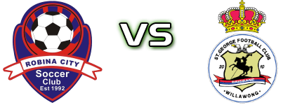 Robina City - St. George Willawong FC head to head game preview and prediction