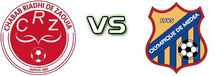 CR Zaouia - Médéa Spiel Prognosen und Statistiken