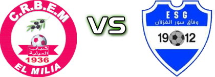 CRB El Milia - ES El Ghozlane детайли и статистика