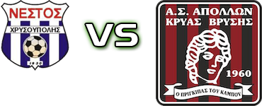 Chrisoupolis - Apollon Kryas Vrysis 1960 head to head game preview and prediction