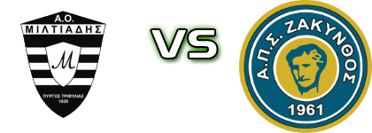 Miltiades - Zakynthos detalji utakmice i statistika