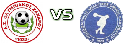 Olympiakos Zacharos - Kakovatou Spiel Prognosen und Statistiken