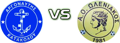 Argonautis Katakolou - Oleneiakos  Spiel Prognosen und Statistiken