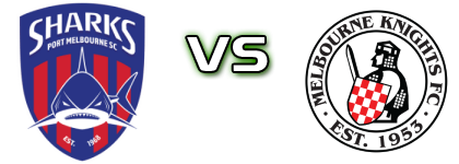 Port Melbourne Sharks - Melbourne Knights U21 Spiel Prognosen und Statistiken