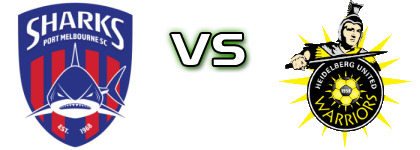 Port Melbourne Sharks - Heidelberg United FC Estatísticas e detalhes do jogo