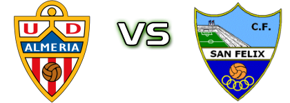 Almeria - San Felix Estatísticas e detalhes do jogo