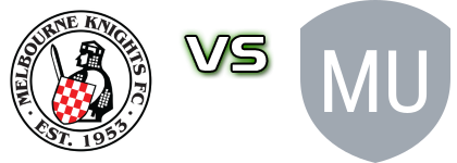 Melbourne Knights U21 - Manningham United Blues FC Statistiche e dettagli partita