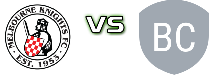 Melbourne Knights U21 - Brunswick City SC head to head game preview and prediction