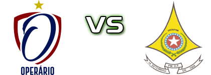 Operário MT - Cresspom DF head to head game preview and prediction
