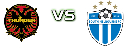 Dandenong Thunder SC - South Melbourne FC Estatísticas e detalhes do jogo