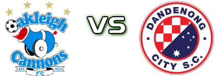 Oakleigh Cannons FC - Dandenong City SC Spiel Prognosen und Statistiken