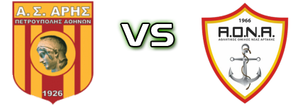 Aris Petroupolis - A.O.N.A. Detalles y estadisticas
