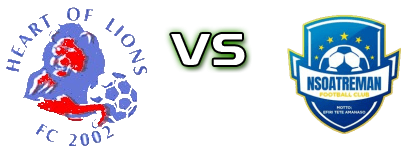 Heart of Lions - Nsoatreman FC Spiel Prognosen und Statistiken