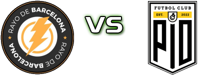 Rayo de Barcelona - PIO  Estatísticas e detalhes do jogo